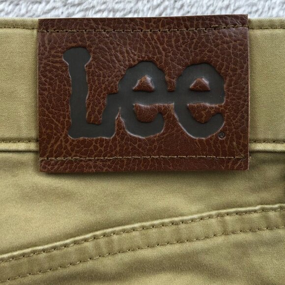 Lee Mens Pants Size 29x32 Hemmed Extreme Motion Khaki Casual Straight Tapered Po - Picture 11 of 13